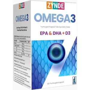 Omega3 Epa Dha D3 60 Kapsül
