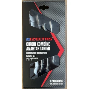 Izeltaş Cırcır Kombine Anahtar Takımı (4 Parça, Mm)