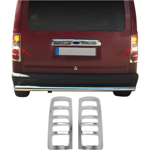 ES Outlet Ford Connect 2002 Krom Stop Çerçevesi 2 Parça Paslanmaz Çelik Uyumlu
