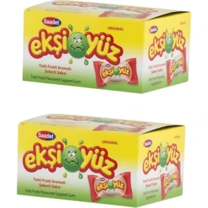 SaAdet Ekşiyüz Sakız 100 Lü x 2 Pk