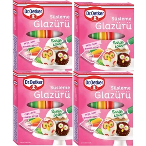 Dr. Oetker Süsleme Glazürü x 4 Paket