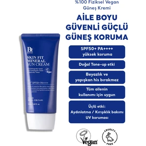 Skin Fit Mineral Sun Cream SPF50+ PA++++ 50ml %100 Fiziksel Vegan Güneş Kremi