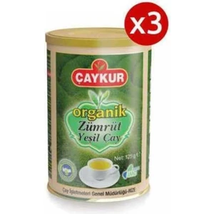 Organik Zümrüt Yeşil Çay 125 gr x 3 Adet
