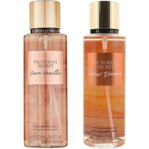 Victoria's Secret Bare Vanilla-Amber Romance Vücut Spreyi Ikili Set