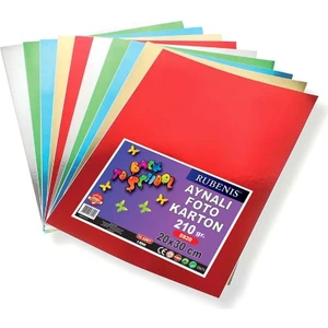 20X30 5 Renk 10’lu Aynalı Karton 5920