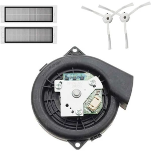 Mi Robot Için SDJQR01RR 1 S S50 S51 S52 S55 Vantilatör Fan Motoru + Filtre + Yan Fırça Vakum Parçaları (Yurt Dışından)