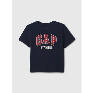 Erkek Bebek Lacivert Gap Logo T-Shirt