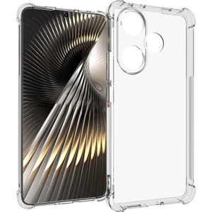 4U Sky Xiaomi Poco F6 5g Tpu Kılıf Temizle Hava Yastığı Koruma Telefon Kabuğu Için (Yurt Dışından)