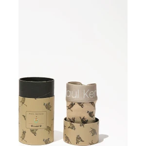 Paul Kenzie x Kurtaran Ev - Desenli Erkek Boxer - Tombili