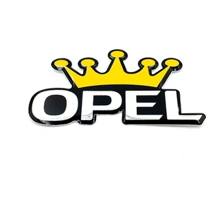 Opel Taç Alüminyum Pleksi Arma - Opel Arma