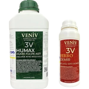 3V Hümik Asit 5l + 3V Ferro Şelatlı Demir 1l