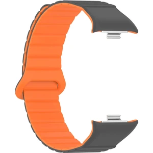 Redmi Watch 4 / Mi Band Pro 8 Uyumlu Magnetik Silikon Kordon & Kasa Koruma 2 In 1 Premium Kayış