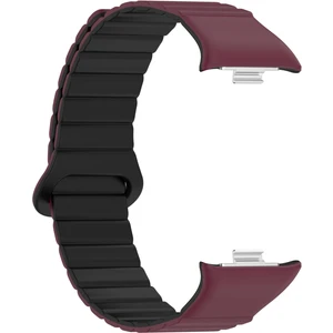 Redmi Watch 4 / Mi Band Pro 8 Uyumlu Magnetik Silikon Kordon & Kasa Koruma 2 In 1 Premium Kayış
