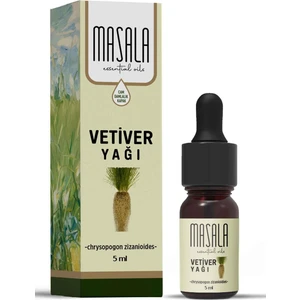 Vetiver Yağı 5 ml - (Vetiver Essential Oil)