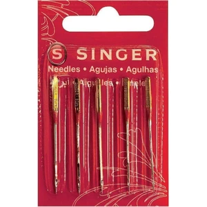 Jarse Nakış Penye İğne Seti 5'li 9 no 2045  İnce Kumaşlar için Dayanıklı Dikiş İğneleri