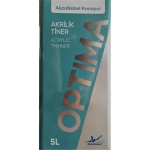 Optima Akrilik Tiner Yavaş 5l