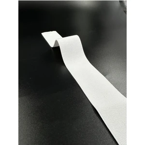 Paşateks Since 1995 4.5 cm Dokuma Lastik-5 Metre Beyaz