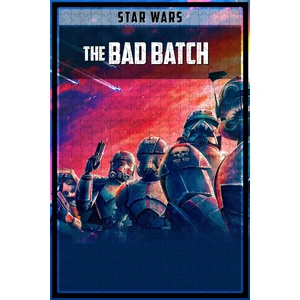 Star Wars: The Bad Batch (2021) Film Posterinin 500 Parça Puzzle Yapbozu F67