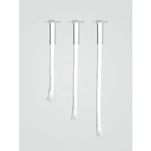 %100 Pamuk 10 cm Cam Kandil Fitili 3’lü Set
