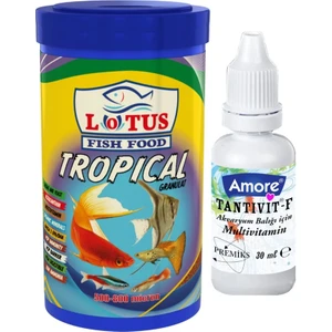 Tropical Granulat 100ML Tropikal Akvaryum Balık Yemi ve Vitamini