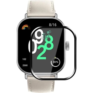 Xiaomi Redmi Watch 4 Pmma Ekran Koruyucu 3D Kavisli Full Kaplama