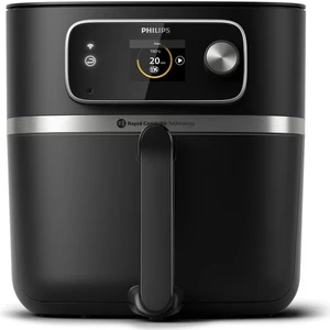 Izgara Wi-Fi Android-Apple Bağlantılı Akıllı Pişirme 8,3lt Hacim 7000 Serisi Xxl Airfryer Lambader Hediye