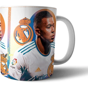 Kylian Mbappe Real Madrid Kupa Bardak Model 2