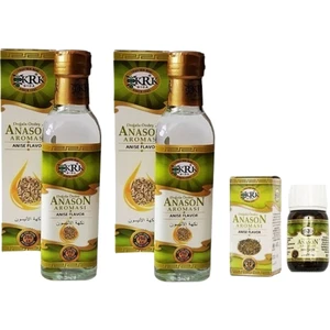 Anason Aroması 250 gr. 2'li + Krk Anason Aroması 20CC.