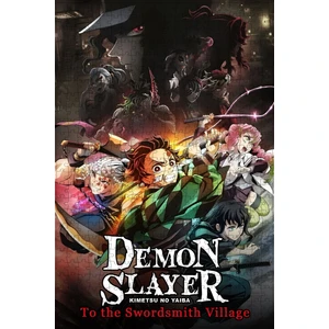Demon Slayer: Kimetsu No Yaiba -To The Swordsmith Village Film Posterinin 500 Parça Puzzle Yapbozu