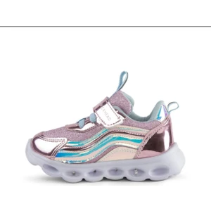 Trio Shiny Hologram Pink-Blue Işıklı Spor Ayakkabı