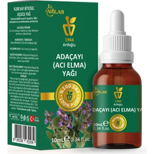 Arlab Acı Elma Adaçayı Yağı 10ML %100 Saf Arifoğlu