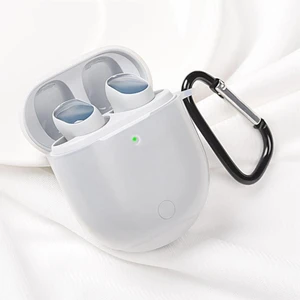 - Xiaomi Redmi Buds 3 Pro / Airdots 3 Pro Uyumlu Silikon Kılıf - Kopçalı Kulaklık Kılıfı