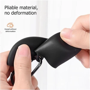 - Xiaomi Redmi Buds 3 Pro / Airdots 3 Pro Uyumlu Silikon Kılıf - Kopçalı Kulaklık Kılıfı