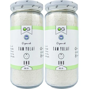 OG natural 2'li Organik Tam Yulaf Unu 200 Gr +6 Ay