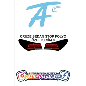 Aksesuar Folyo Tasarım Cruze Stop Folyo Ök Stop Folyo