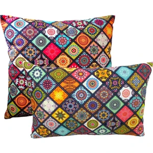 2'li Set Kırlent Özel Tasarım Kırlent Dekoratif  Yastık Yüzü Yumuşak Dokulu Kırlent 30x50 cm 45X45 cm