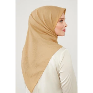 Levidor Lêvi D'or Cappuccino Düz Lüx Pamuk Cazz Eşarp