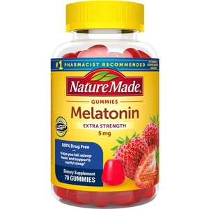 Nature Made 5 Mg Extra Strength Sleep Support 70 Gummies