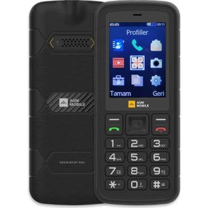 Agm M9 4g Lte Tuşlu Dayanıklı Cep Telefonu Siyah