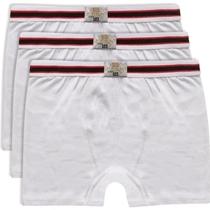 Özkan Underwear Özkan 0711 3'lü Paket Erkek Çocuk  Pamuklu Esnek Yumuşak Boxer Şort