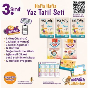 Meraklı Zihinler 3. Sınıf Meraklı Hafta Hafta Yaz Tatili Seti