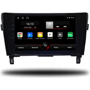 Nissan Qashqai Android Carplay Multimedya 2013-2021 6gb Ram + 128GB Hafıza + 8 Çekirdek
