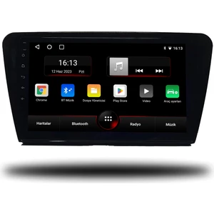Skoda Octavia Android Carplay Multimedya 2013-2020 6gb Ram + 128GB Hafıza + 8 Çekirdek