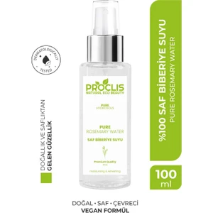 Biberiye Suyu Güçlendirici Saç Toniği %100 Doğal ve Saf 100 ml
