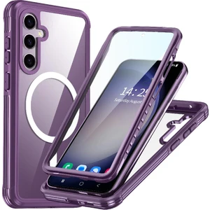 SZY Mall Samsung Galaxy S23 Fe Için Miracase Manyetik Kılıf ile Tamamen Şeffaf (Yurt Dışından)