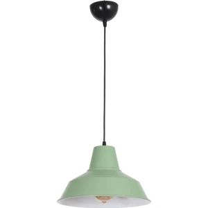 Fer Avize NO33 Modern Tasarım Cafe - Mutfak - Salon - Oturma Odası - Metal Yeşil Içi Beyaz Tekli Avize