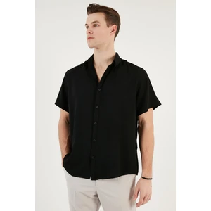Pamuk Karışımlı Kısa Kollu Regular Fit Gömlek Erkek GÖMLEK CF23S113139