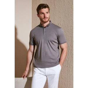 Pamuklu Slim Fit Polo T Shirt Erkek Polo T Shirt 646R1000