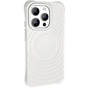 Apple iPhone 14 Pro Max Kılıf Magsafeli Airbagli Mat Silikon Hepi Kapak Beyaz