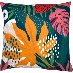 Vanelli Home Tropikal Renkli 50 x 50 Kare Kırlent Kılıfı